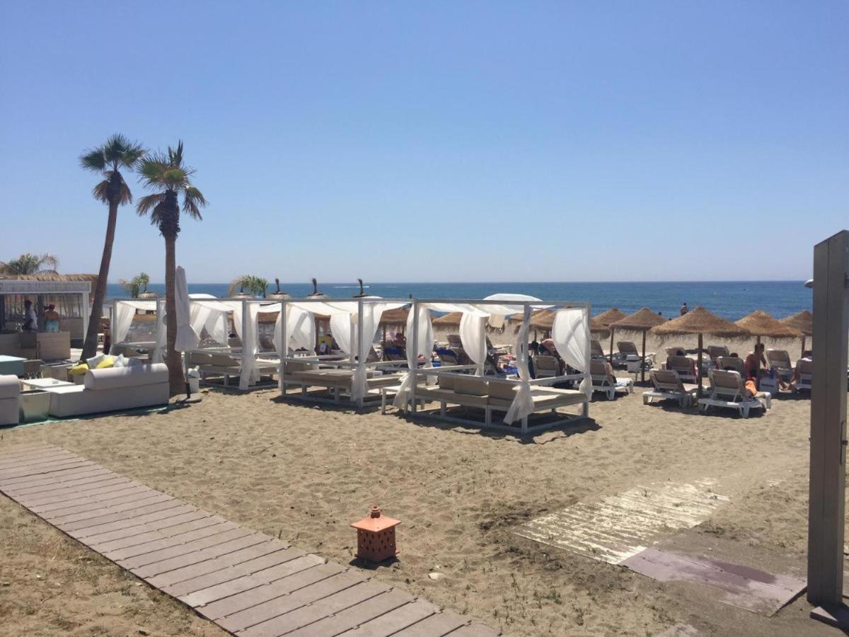 Ansa Beach Apartment - Cabopino, Marbella - Garden Level Exterior foto